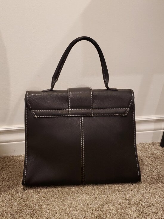 Talbots black leather purse - Picture 5 of 5
